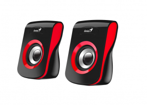 Genius SP-Q180 2.0 hangszóró fekete-piros (31730026401)